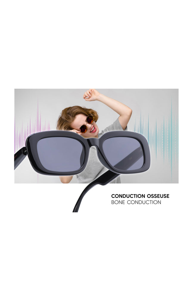 Lunettes connectées – Modèle Mira - Noir