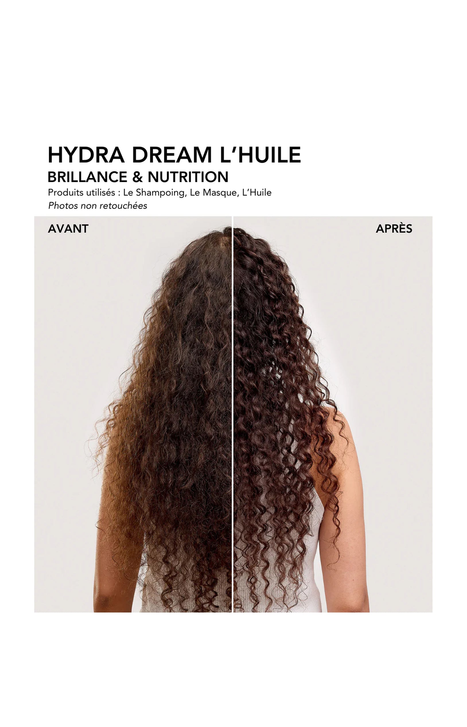 Huile capillaire sans silicone – Hydra Dream – 50 ml