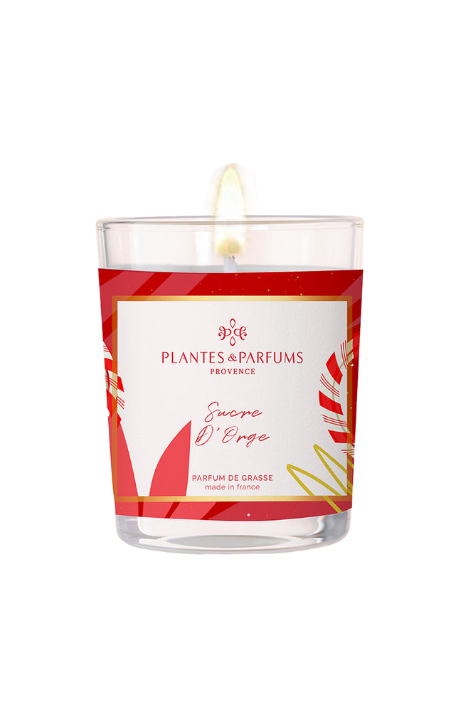 Bougie végétale parfumée - Sucre d’orge - 75 g