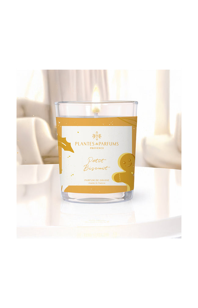 Bougie végétale parfumée - Petit biscuit - 75 g