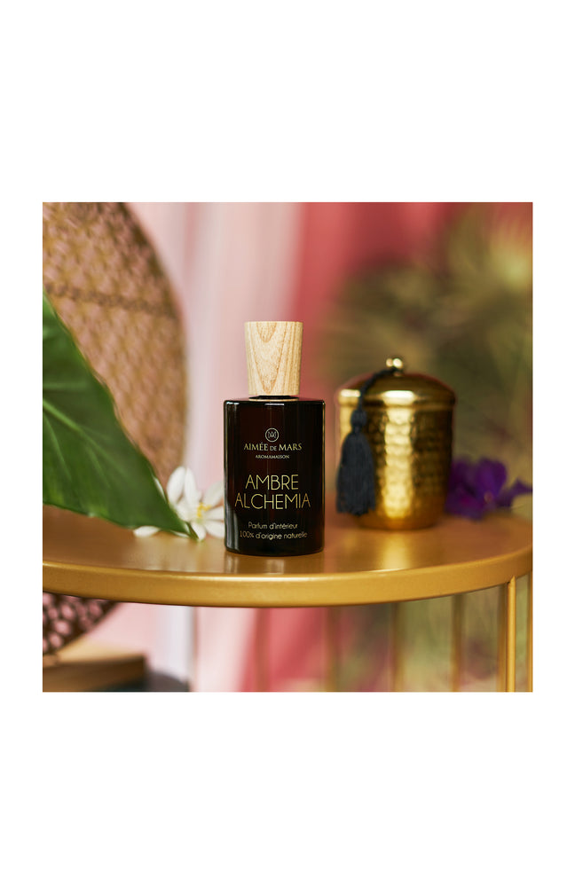 Parfum d’intérieur en spray – Ambre Alchemia – 100 ml