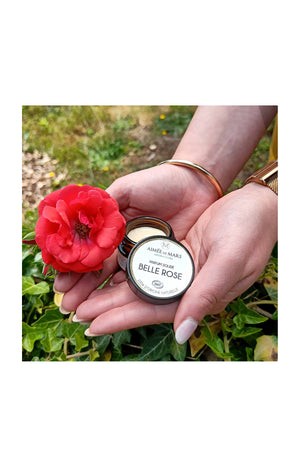 Parfum solide Belle Rose - Floral - 15 g