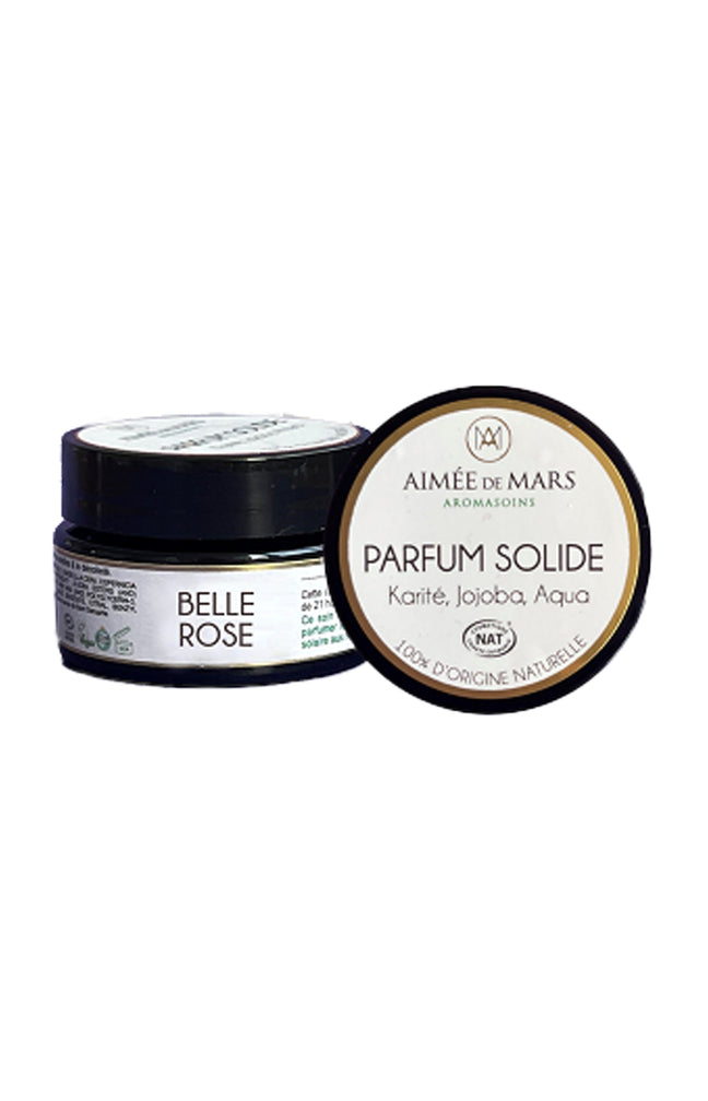 Parfum solide Belle Rose - Floral - 15 g