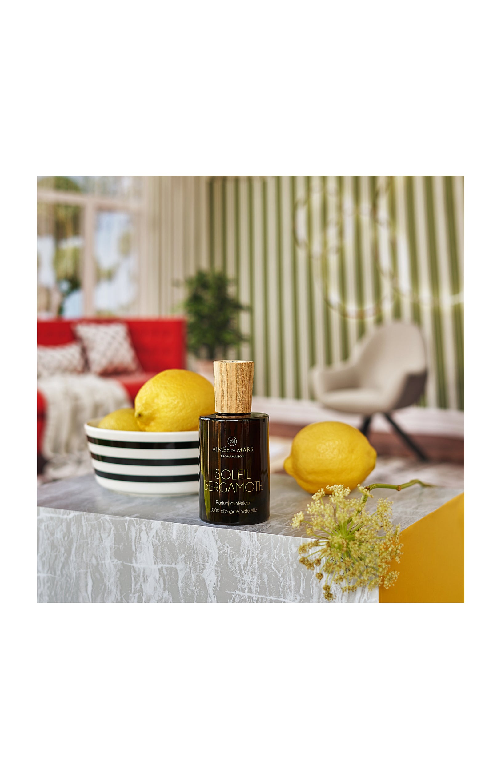 Parfum d’intérieur en spray - Soleil Bergamote - 100 ml