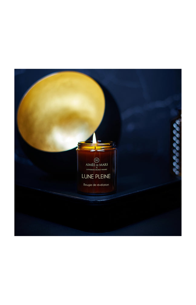 Bougie parfumée Lune Pleine – Lavande & Palo Santo – 150 g