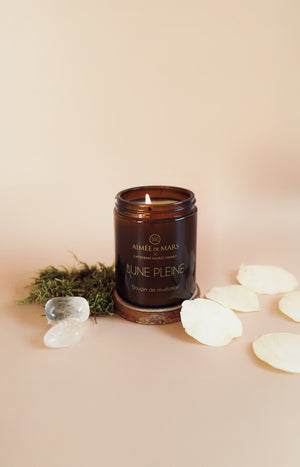 Bougie parfumée Lune Pleine – Lavande & Palo Santo – 150 g