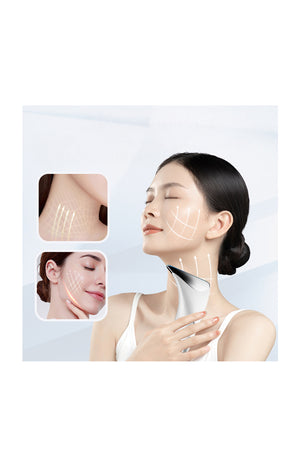 Appareil beauté LED & électrostimulation – Visage - Noir