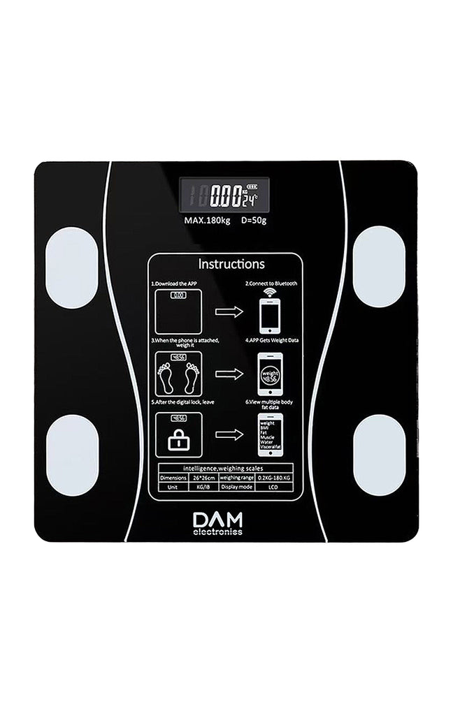 Balance connectée impédancemètre - Noir