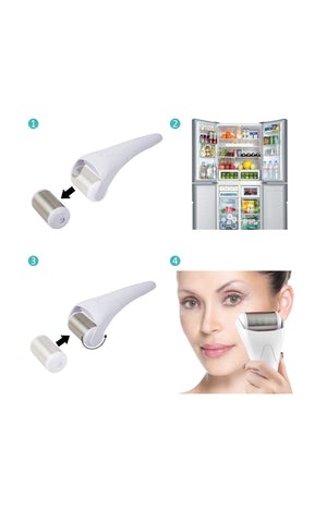 Rouleau de glace - Visage - Acier inoxydable