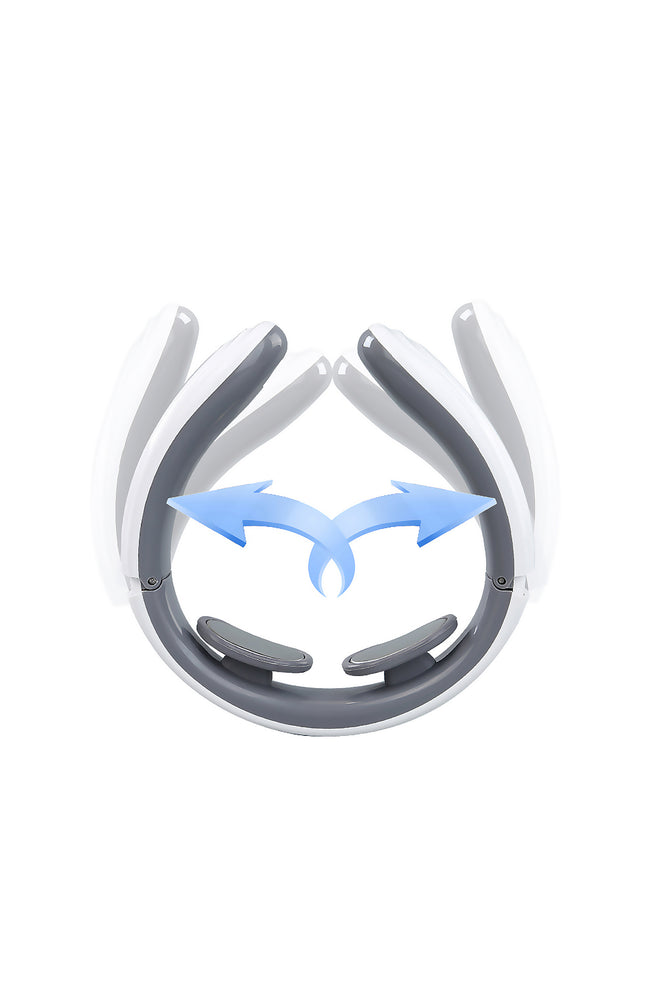 Masseur cervical électrostimulation - Blanc