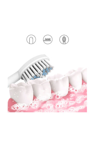 Brosse à dents électrique rechargeable - Bleu