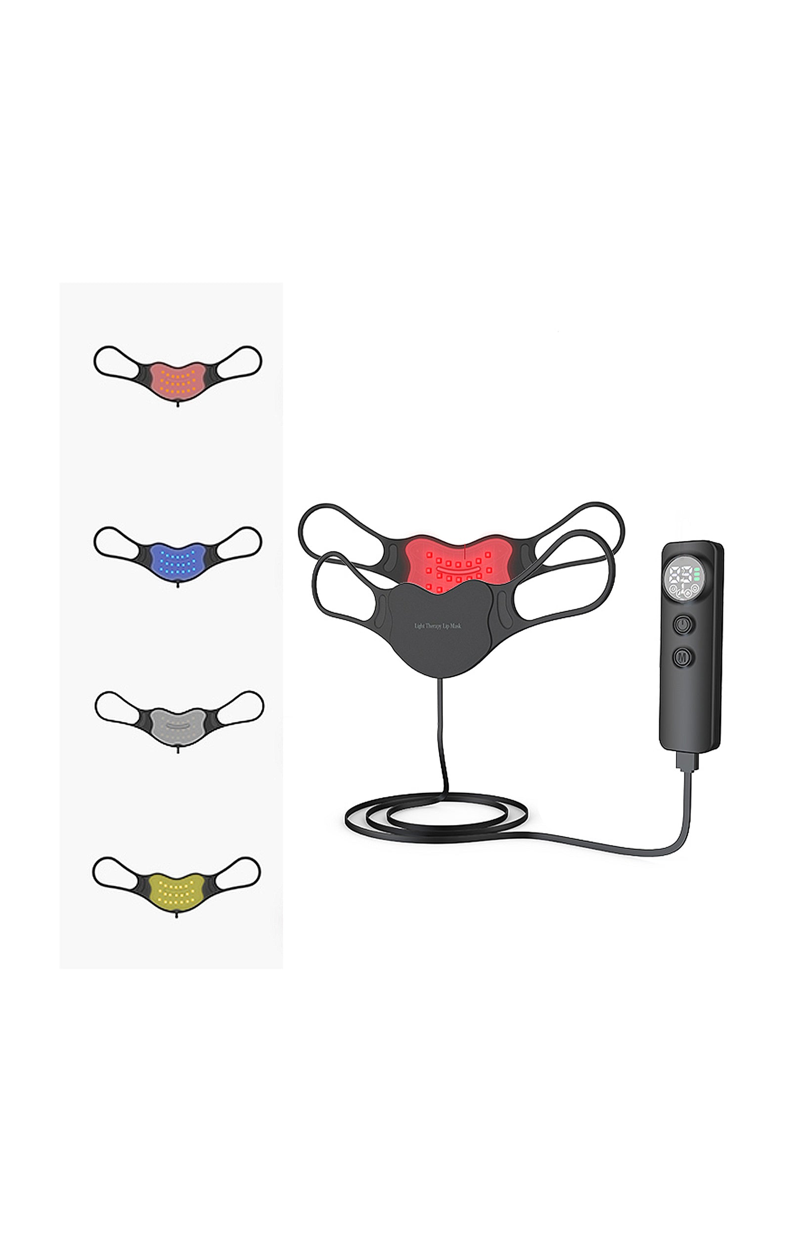 Masque labial LED - Noir