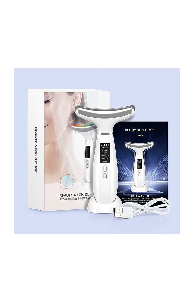 Appareil beauté 6-en-1 - Visage - Blanc