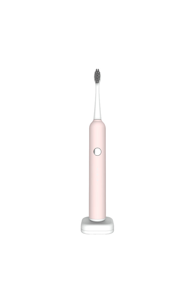 Brosse à dents électrique rechargeable - Rose