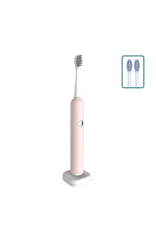 Brosse à dents électrique rechargeable - Rose