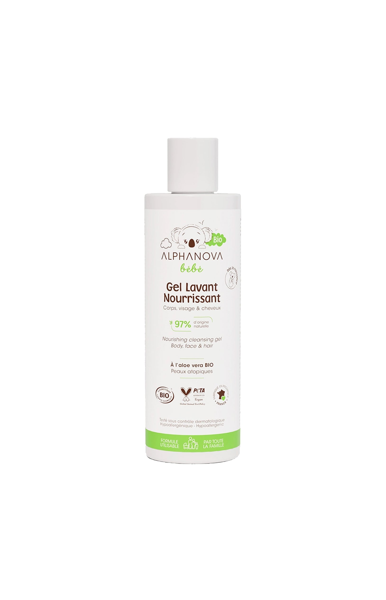 Gel lavant & nourrissant bio - Bébé