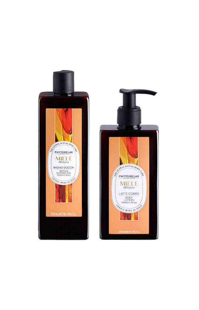Gel douche & lotion nourrissante - Miel - Corps