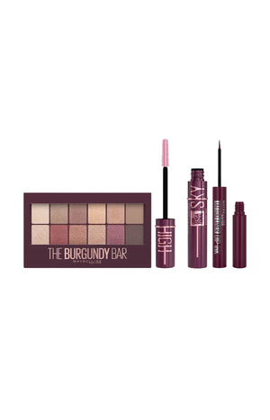 Routine maquillage bordeaux - Yeux - Burgundy