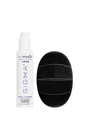 Shampoing & tapis nettoyant pinceaux
