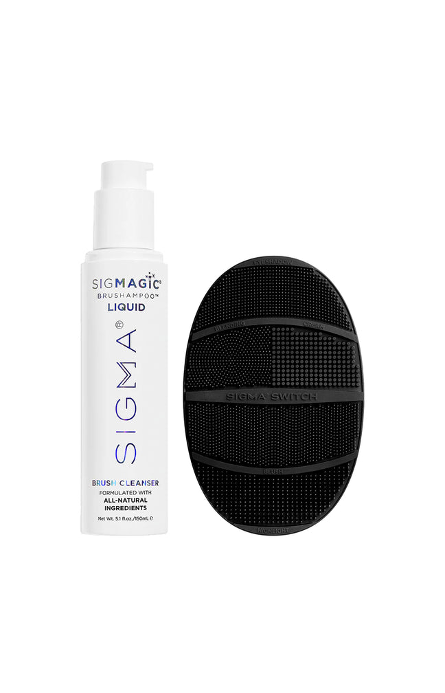 Shampoing & tapis nettoyant pinceaux
