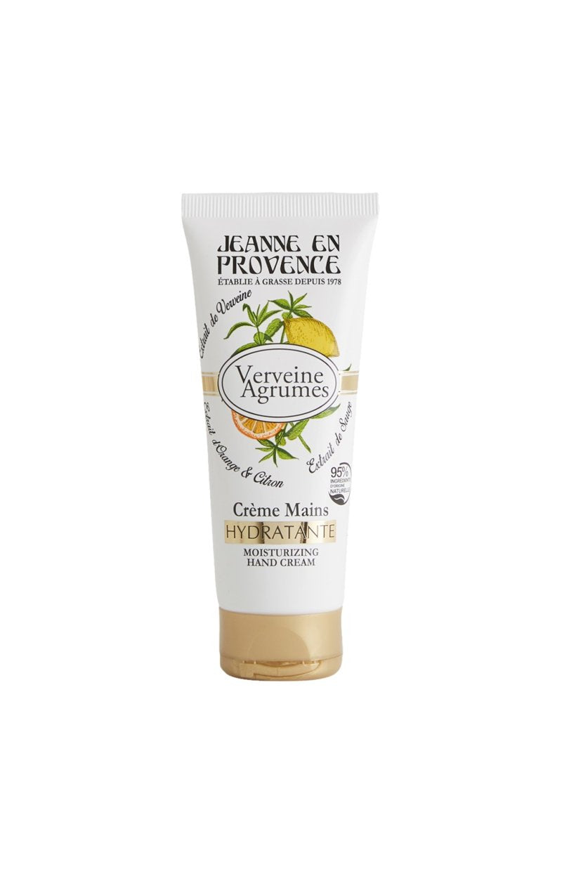 Crème hydratante mains bio - Verveine Agrumes - 75 ml