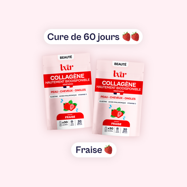 Collagène Fraise - Cure 60 jours