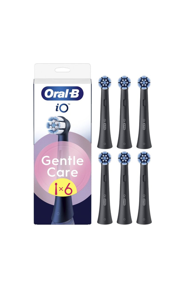 Lot de 6 brossettes de rechange - Gentle Care - Noir
