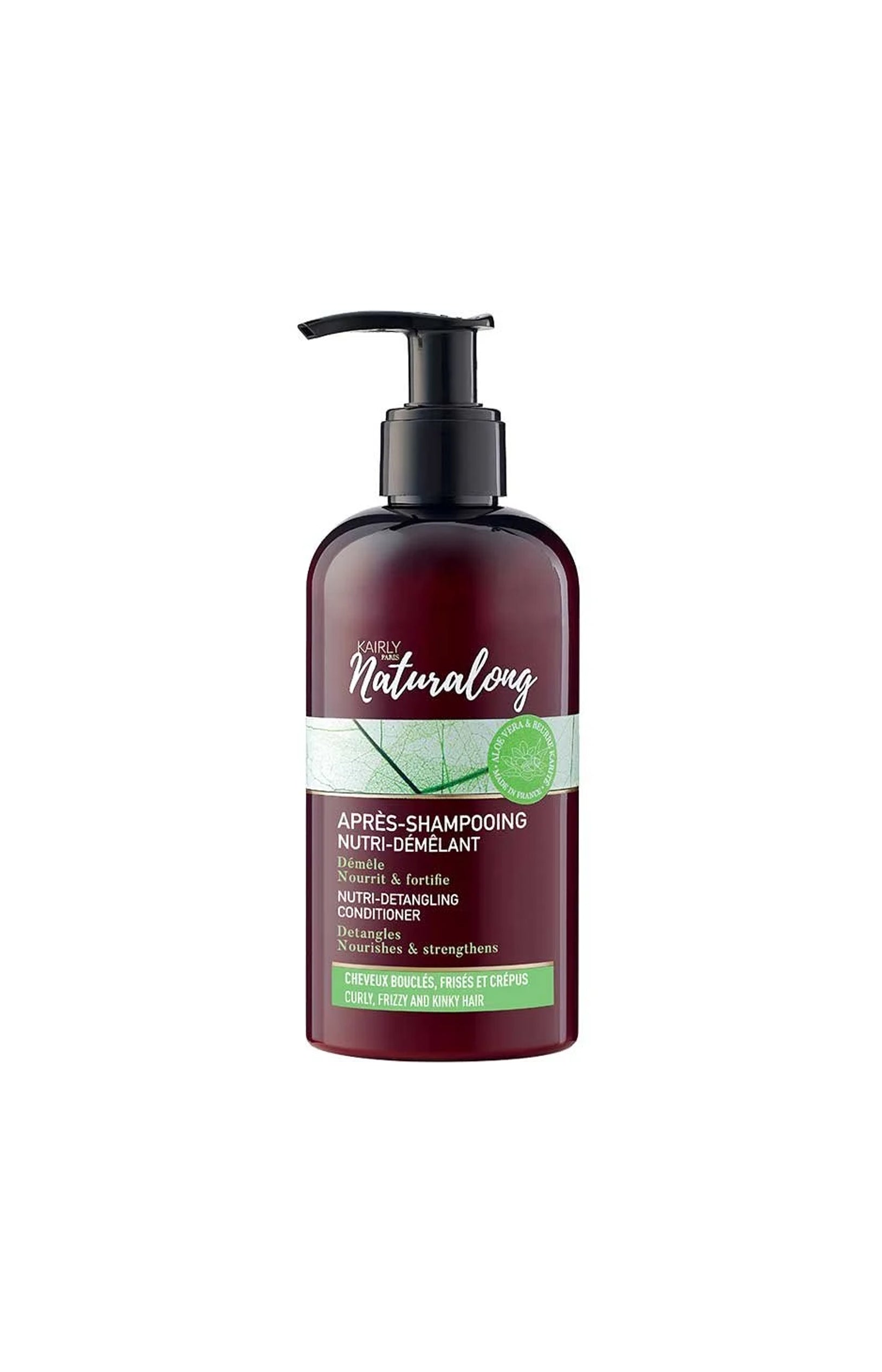 Après-shampoing nourrissant - Karité, aloe vera & kératine - Cheveux bouclés, frisés & crépus - 250 ml