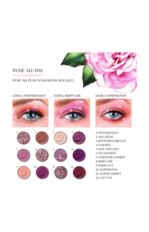 Palette de fards à paupières - Rosé All Play