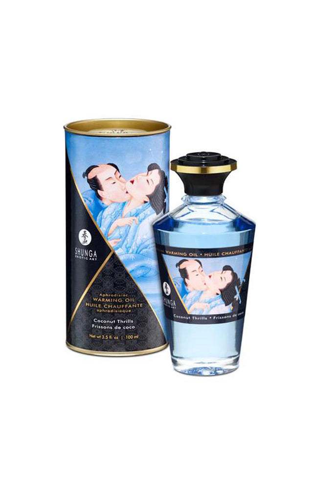 Huile chauffante aphrodisiaque - Frissons de coco - 100 ml