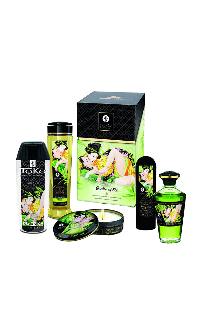 Coffret Jardin d'Edo Bio - 5 produits Shunga