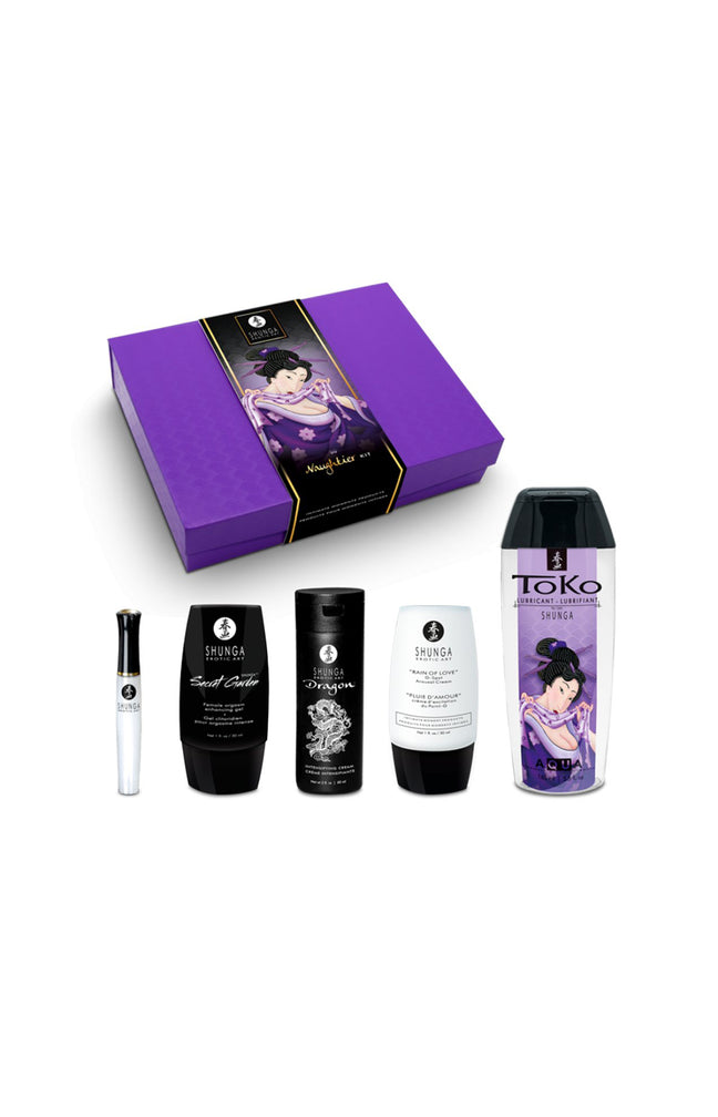 Coffret Edition - Black Naughtier Geisha - 5 produits Shunga