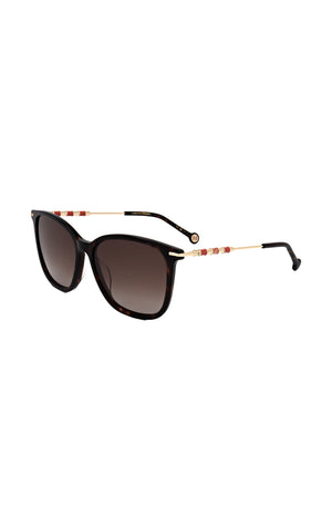 Carolina Herrera - Lunettes de soleil - Catégorie 3 - Noir