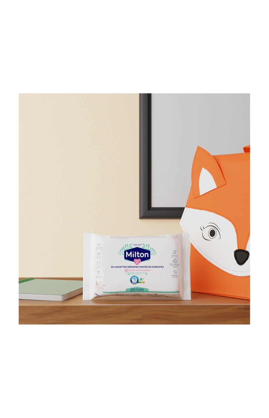 Lingettes désinfectantes - 30 unités