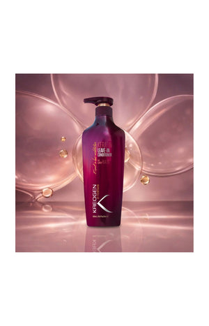 Soin sans rinçage - Kératine - Cheveux bouclés - 500 ml