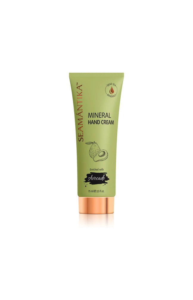 Crème mains hydratante - Huile d’avocat & minéraux de la mer morte