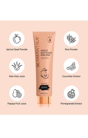 Gommage exfoliant - Noyau d'abricot - 100 ml
