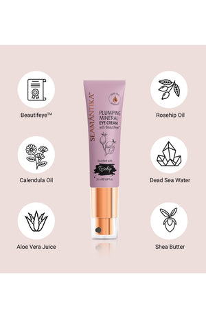 Crème contour des yeux repulpante - Huile de rose musquée - 25 ml