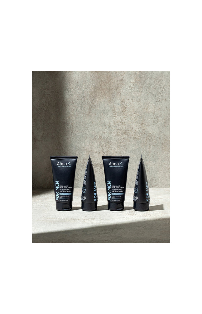 Gel nettoyant - Visage - Homme - 150 ml