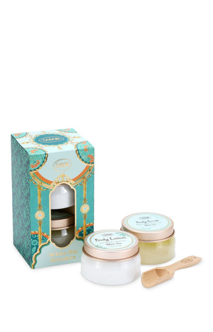 Coffret gommage & crème hydratante - White Tea - Corps - 2 x 200 g