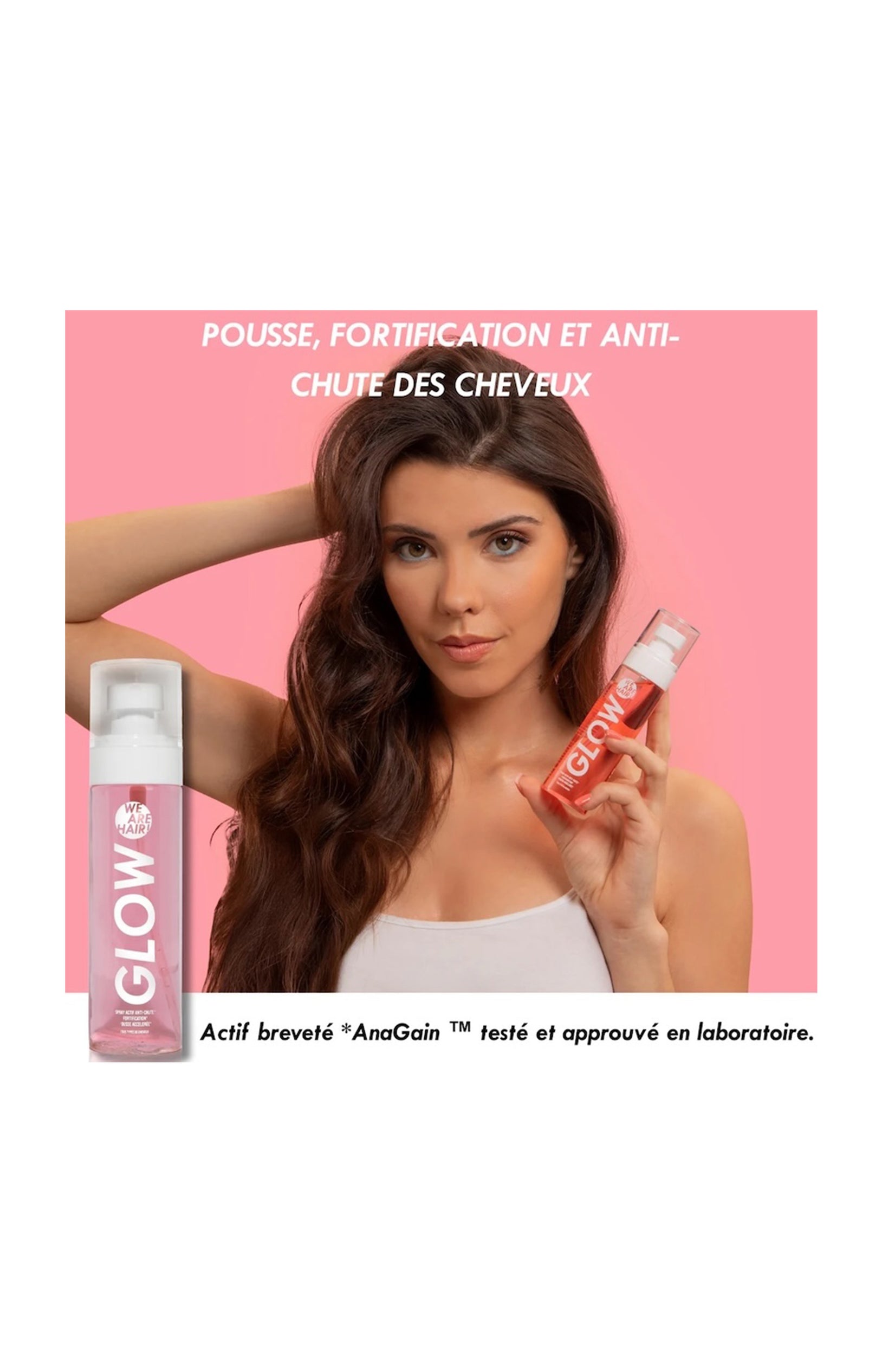 Sérum Glow - Pousse accélérée et anti-chute