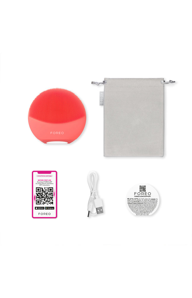 LUNA™ 4 mini - Brosse nettoyante - Visage - Coral