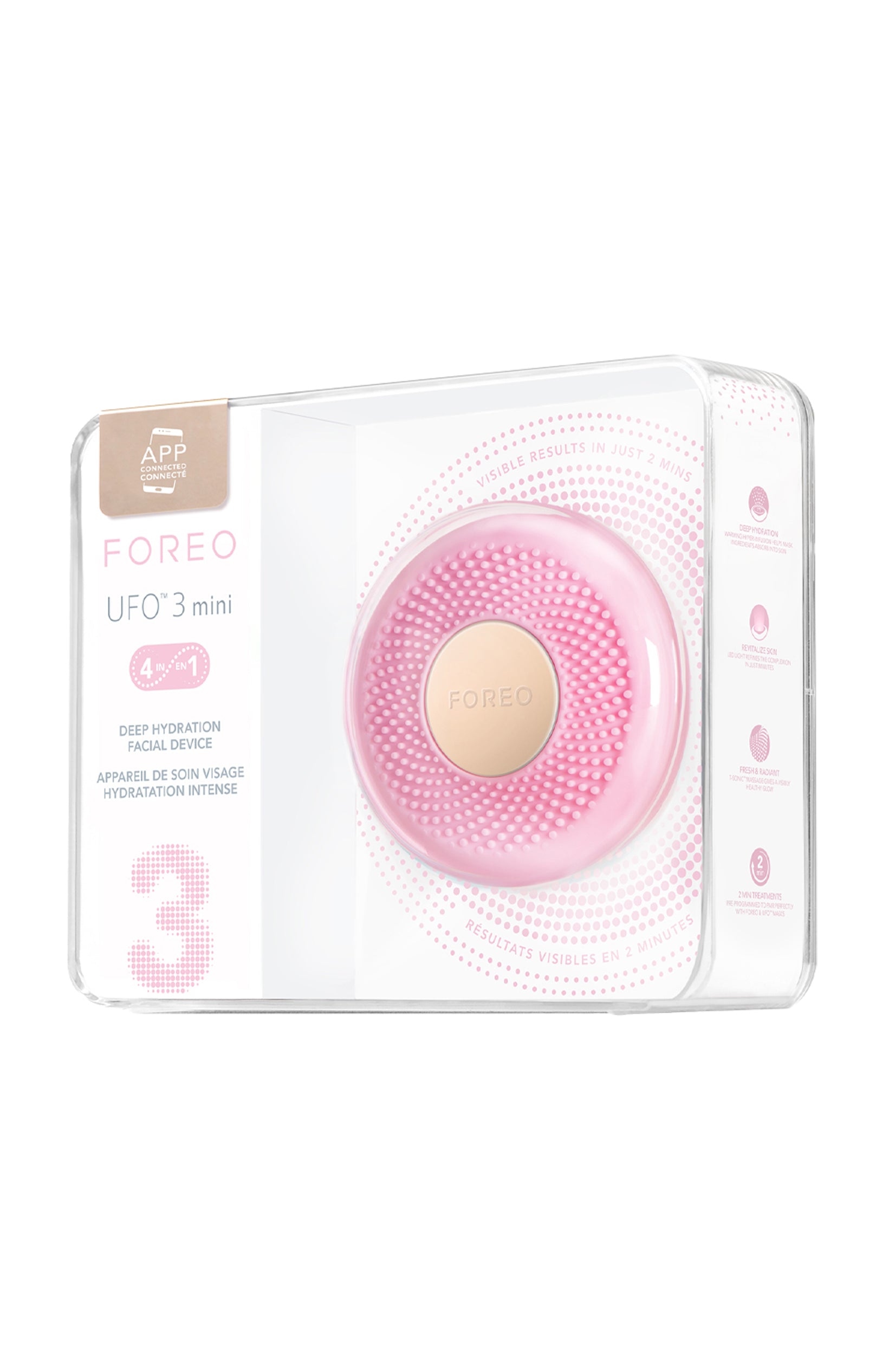 UFO™ 3 mini - Appareil de soin - Visage - Pearl pink