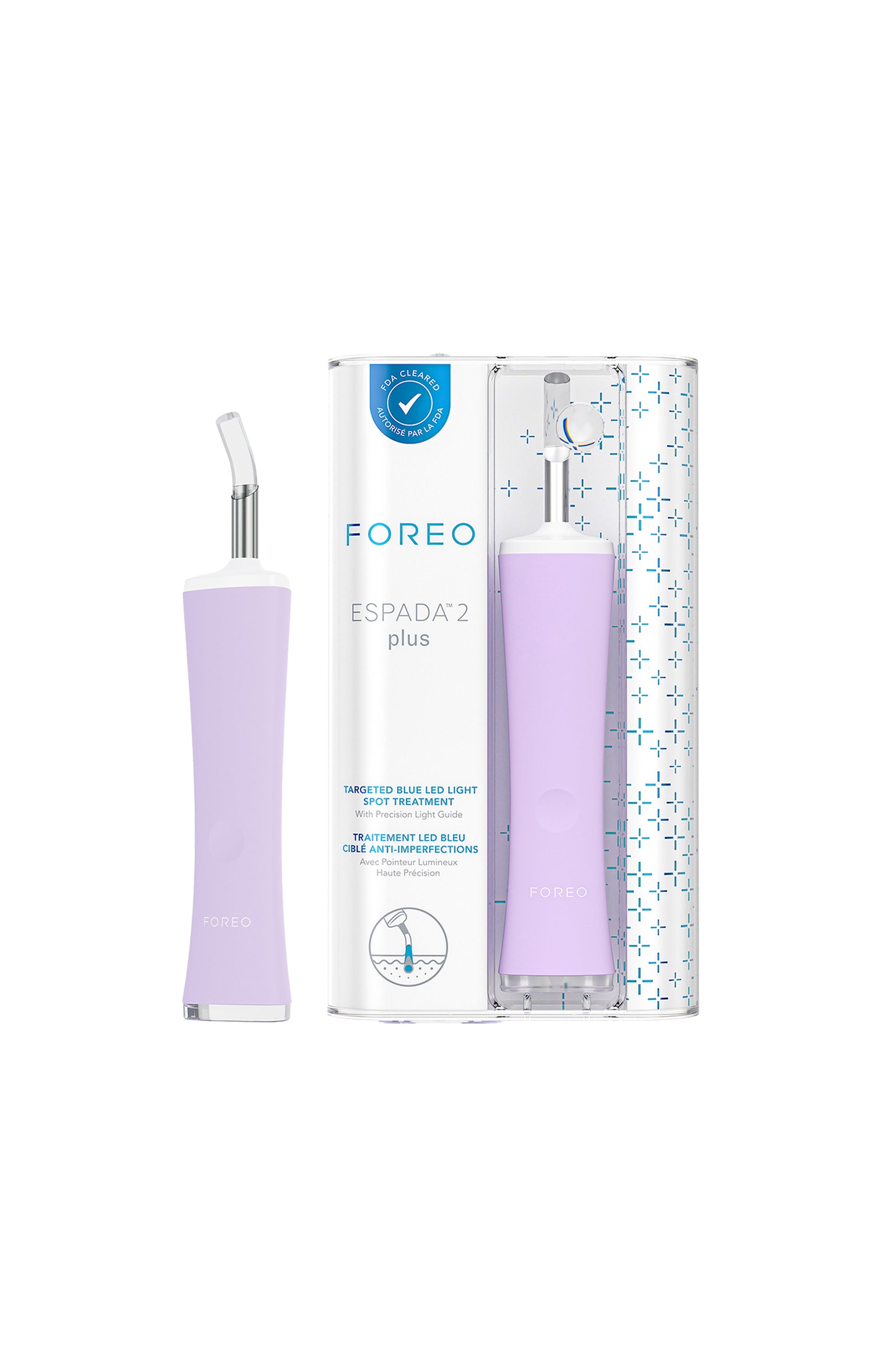 ESPADA™ 2 plus - Appareil anti-imperfections à lumière bleue - Visage - Lavender