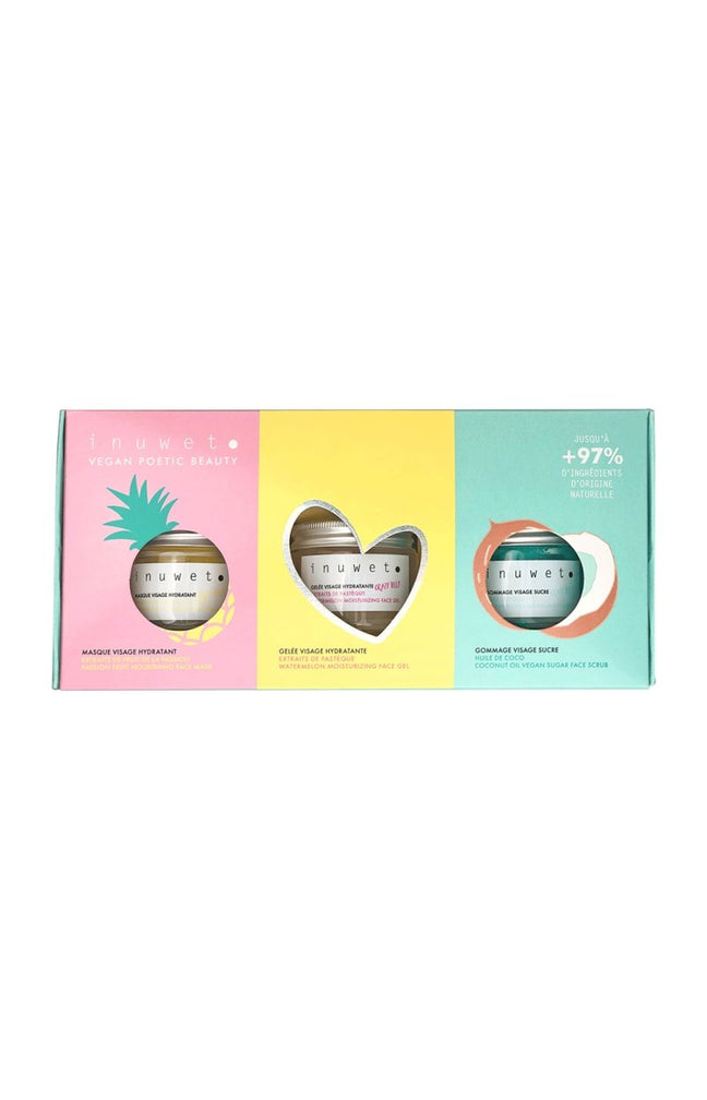 Coffret routine soin visage - Crazy Jelly - 3 x 50 ml