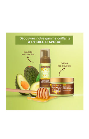 Crème coiffante - Avocat - Cheveux bouclés à frisés