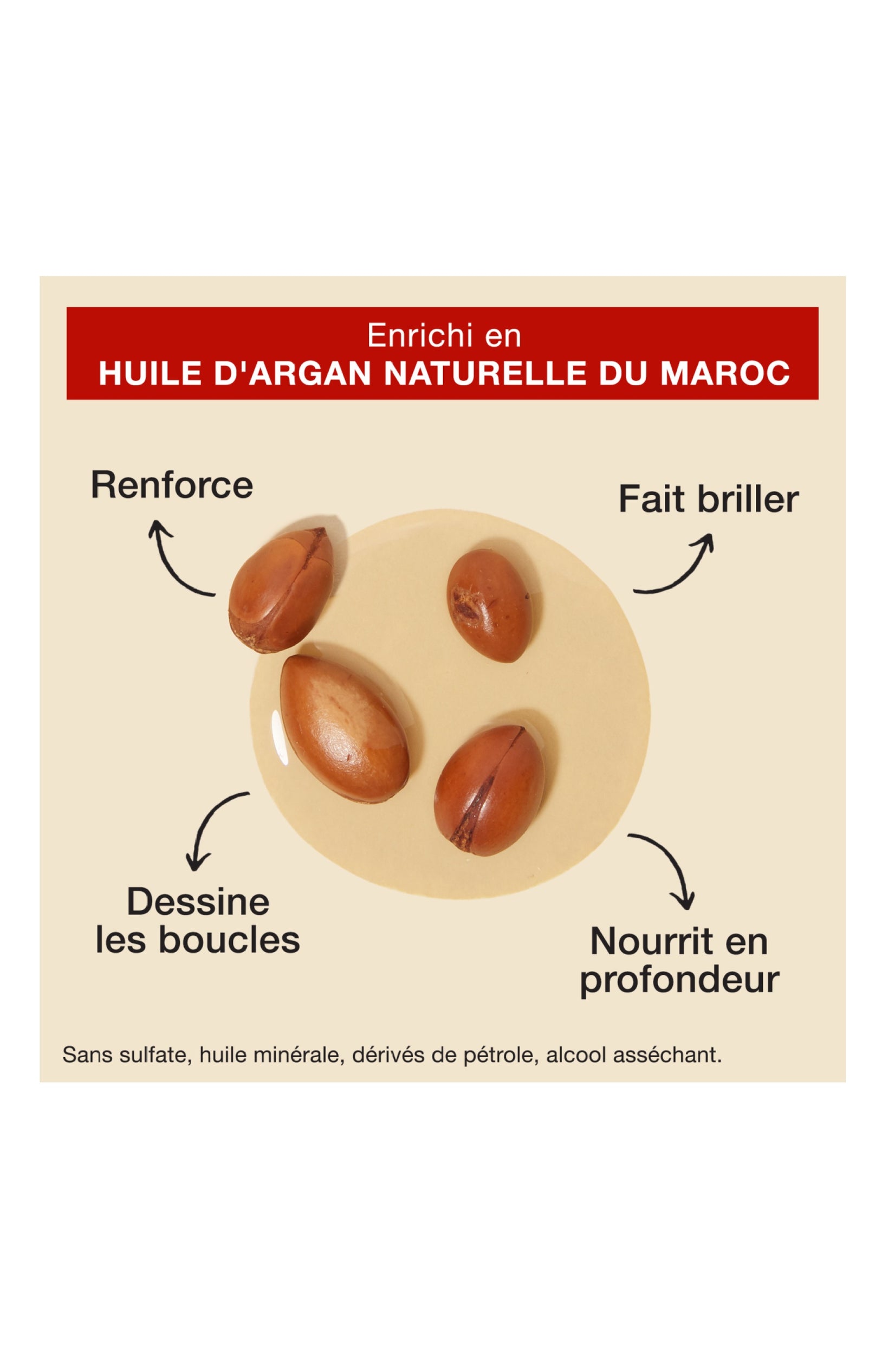 Shampoing hydratant - Huile d'argan du Maroc - 350 ml