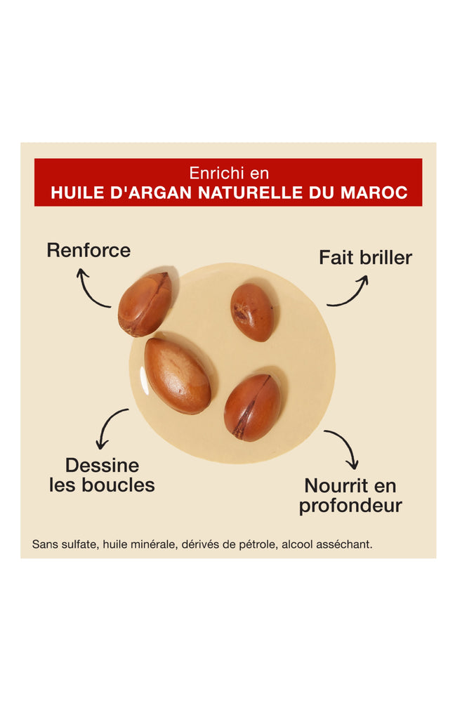 Shampoing hydratant - Huile d'argan du Maroc - 350 ml