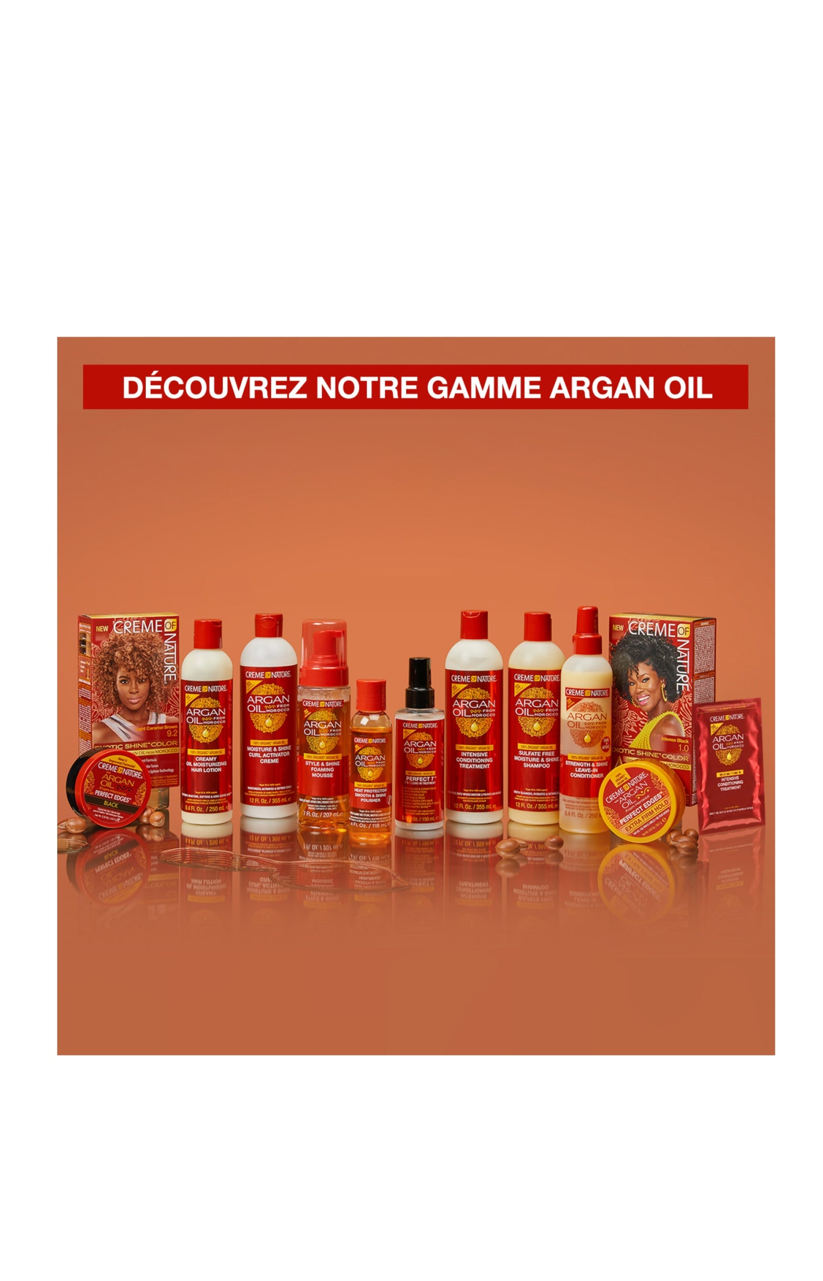 Spray fortifiant sans rinçage - Huile d'argan - 250 ml