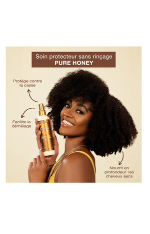 Soin protecteur sans rinçage - Miel - Cheveux secs ou déshydratés - 236 ml